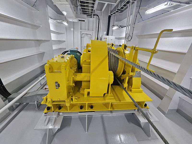 電動(dòng)摩擦式絞車200kN